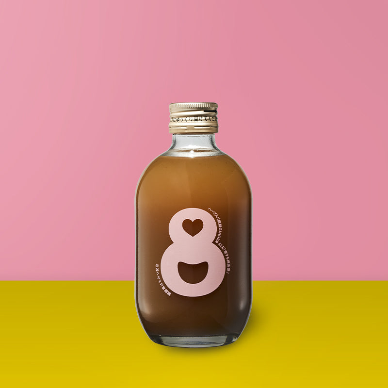 8cco ハーブ入り醗酵ジンジャーエール「恋する爽快感」300ml(約15杯分)